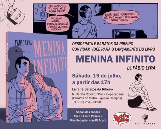 Menina Infinito Fábio Lyra