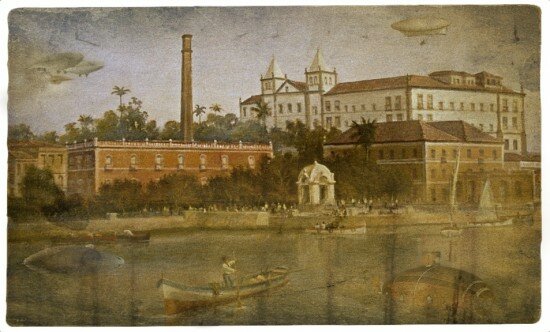 Cais Pharoux, Rio de Janeiro, 1844